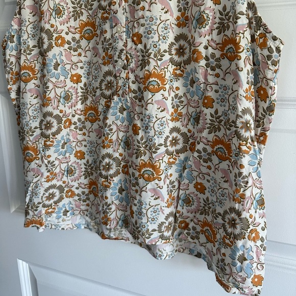 Faherty Women's Faith Blouse NWT - Picture 5 of 14